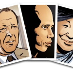 Thich Nhat Hanh, Sister Chan Khong, and Alfred Hassler