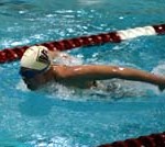 Miller missed the B cut time by less than a second and swam for two season bests. 