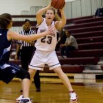 Stockbower ‘11 Stockbower recorded her 54th double-double with 13 points and 14 rebounds. .