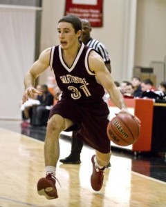 Allen scored 10 points for the Garnet.