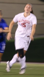 Cline found the back of the net in the 29th minute