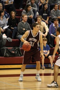 Allen scored 11 points in the second half in the Garnet win.