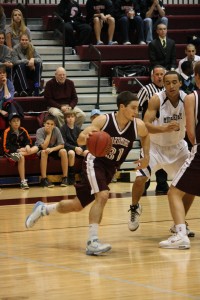 Allen finished with 5 points in his final game from Tarble Pavilion