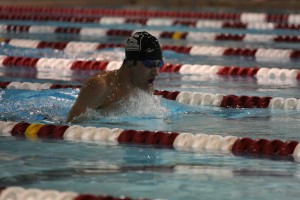 Sophomore Tim Brevart earned a Top 5 finish 