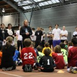 Coach Wagner instructs
