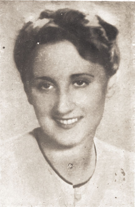 Krystyna Zywulska, from the cover of <i>I Came Back</i> by Dennis Dobson (1951) Zywulska.jpg