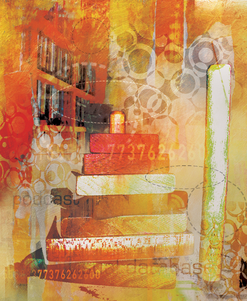 Illustration by Esther Bunning Towers of Hanoi