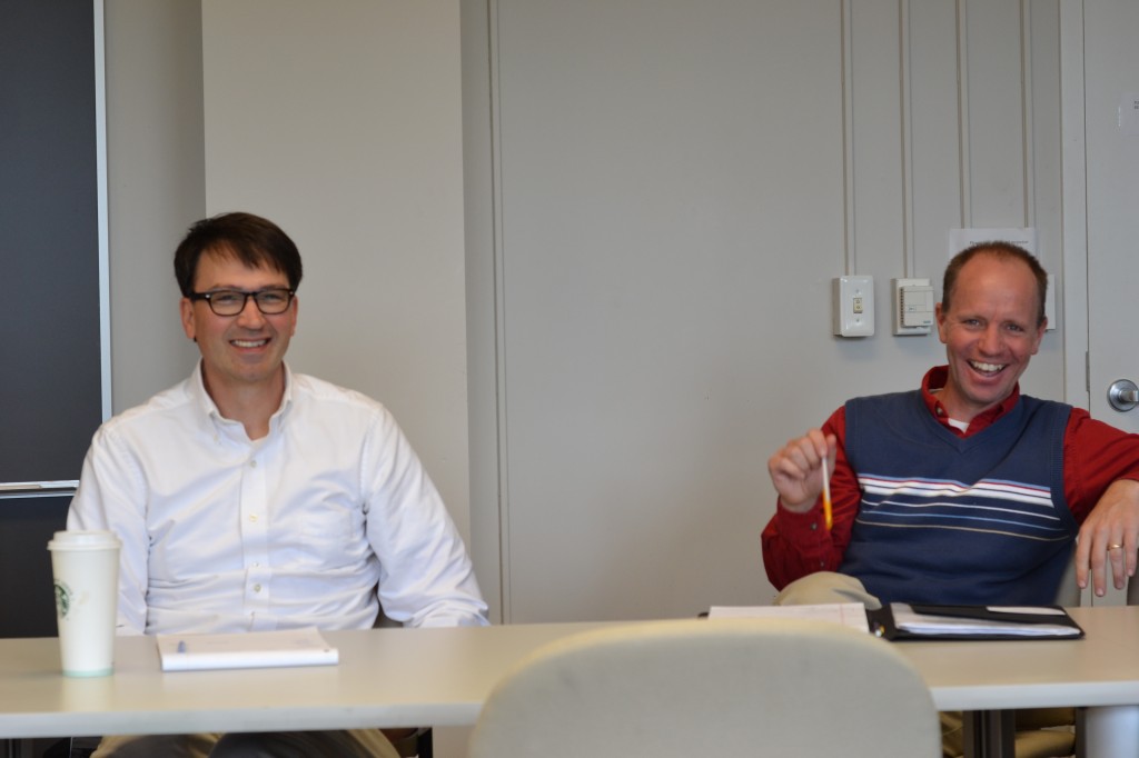 Macalaster College visitors