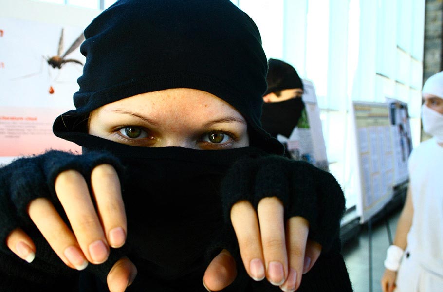 Write, deliver, or receive a Ninjagram and enjoy a Valentine's Day full of mystery, intrigue, and suspense.