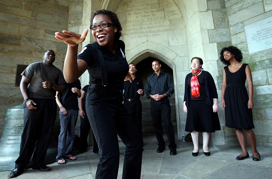 Sing by yourself (or with friends) in the bell tower.