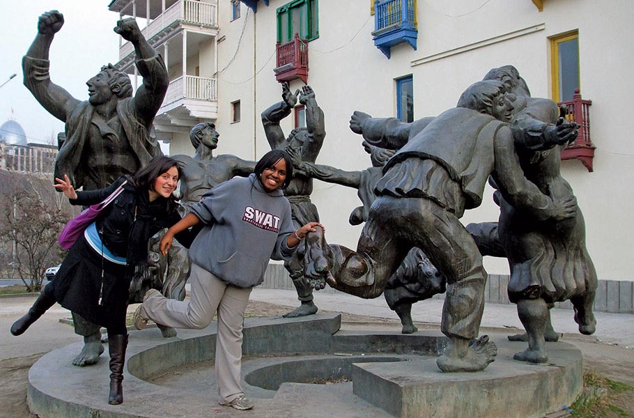 Randomly run into other Swarthmore students and alums in exotic locales around the world.